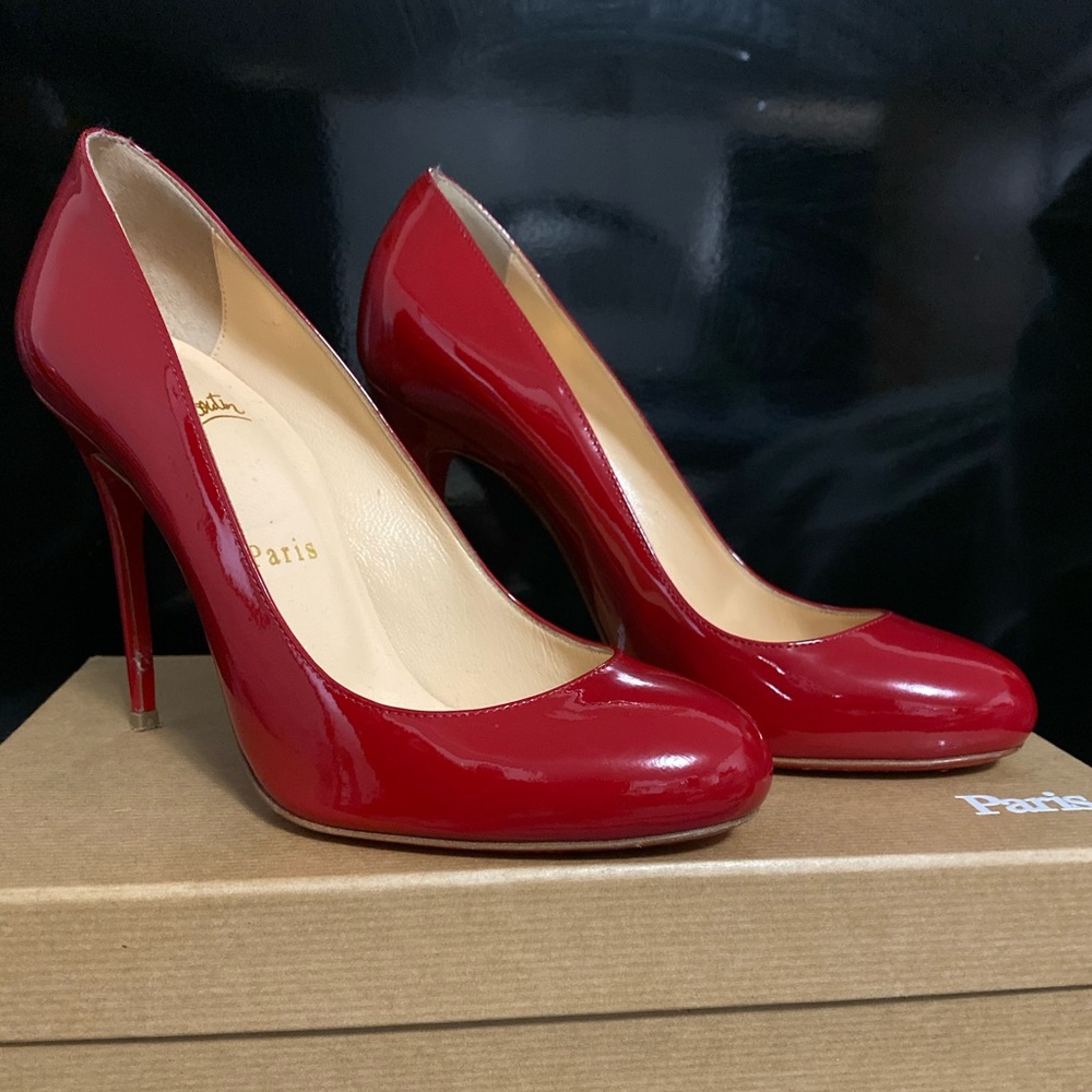 Christian Louboutin Fifi 100 Patent Calf